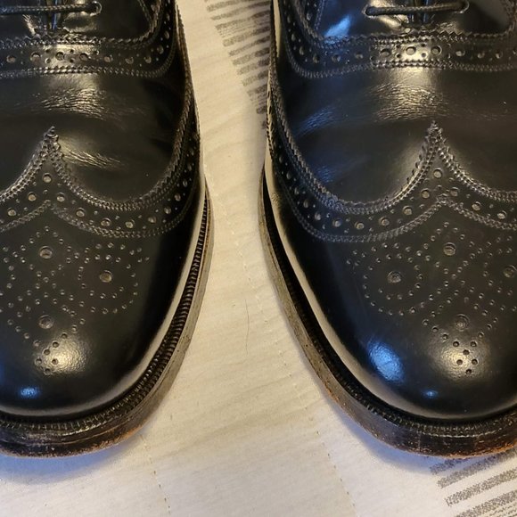 Florsheim Imperial Short Wing 92329 men's wingtip dress shoe. Size 10.5 - Picture 3 of 9